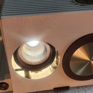 Rare Vintage Slide Projector with Original Cover. Tested Working. Made in US
